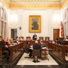 Sessió del ple ordinari celebrat aquest dilluns a l'Ajuntament de Reus.