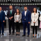 Lastra, Montero, Rufián, Espinosa de los Monteros, Álvarez de Toledo, Esteban i Arrimadas, al debat a 7 de TVE.