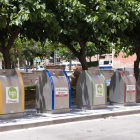 Imatge d'arxiu d'una illa de contenidors soterrats a Sant Pere i Sant Pau.