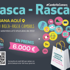 Cartell de la campanya Rasca-Rasca Cambrils que pretén incentivar la compra local.