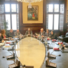 Reunión de la Mesa del Parlamento del 22 de octubre del 2019