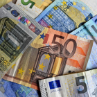 Imatge d'arxiu de bitllets d'euro.