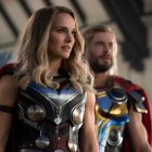Natalie Portman y Chris Hemsworth en la nueva entrega de 'Thor'.