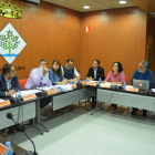Imagen de un plenario en el Ayuntamiento de Móra d'Ebre