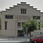 Imatge del Teatre Municipal l'Estrella on es reobrirà el cinema 15 anys després.