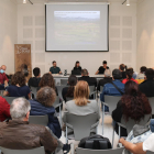 La presentació de l'informe per la protecció de la Plana de Secà de l'Alt Camp s'ha fet a la Biblioteca Popular de Valls.
