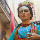 Imatge de la geganta Frida de Tarragona.