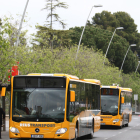 Una imatge d'arxiu d'autobusos de Reus Transport.