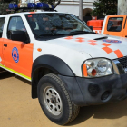 Imagen de un vehículo de Protección Civil.