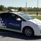 Imagen de un vehículo de la Policía Local de Amposta.