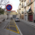 La zona reservada se encuentra en las calles de Doctor Robert y de Alt de Sant Pere.