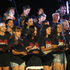 El concert, celebrat aquest diumenge als Jardins del Parc Samà, va penjar el cartell d'aforament complet.