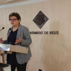 Presentación de los datos cargo de la concejala Teresa Pallarès.