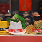 Imatge d'arxiu dels barrets oficials de les festes de Santa Tecla l'any 2017.