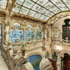 Imatge de l'interior de la Casa Navàs de Reus.