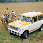 Imagen promocional de los años setenta de uno de los modelos del Scout que se produjeron.