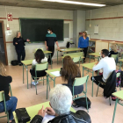 Imatge d'una de les classes impartides al centre cívic de Sant Pere i Sant Pau.