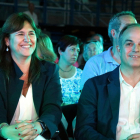 La nueva presidenta de JxCat, Laura Borràs, y Jordi Turull nuevo secretario general del partido.