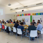 Imatge de la reunió de BASF a les instal·lacions del centre de producció de Tarragona.