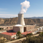 Imatge de la central nuclear d'Ascó II.