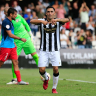 L'exgrana Dani Romera és el davanter estrella del Castellón i aquesta temporada ha marcat 6 gols.