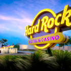 Imagen de un cartel de Hard Rock en Punta Cana