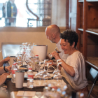 Tast a cegues de vermuts a la primera jornada dels Premis Vinari, a la Casa Navàs.