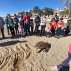 L'activitat es va dur a terme a la platja del Miracle.