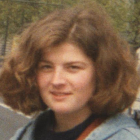 Foto de l'estudiant italiana identificada com la noia trobada penjada a Portbou el 1990.