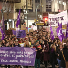 Imatge d'arxiu d'una manifestació a Tarragona pel Dia Internacional de la Dona.