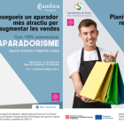 Cartell de promoció dels dos nous cursos per al sector comercial que impusen Salou i Tarragona.