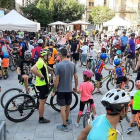 Imatge d'una edició anterior de la Festa de la Bicicleta de Valls.