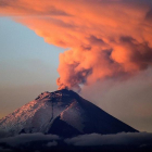 Imagen del volcán más grande del mundo.
