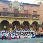 La música i dansa de l'Esbart Dansaire de Tarragona visita Calahorra