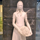 La escultura 'La Pubilla', de Joan Rebull.