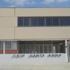 Imatge de l'exterior del CEIP Santa Anna de Castellvell del Camp.