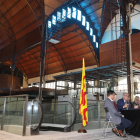 Imagen de la parte interior del nuevo edificio restaurado del Mercat Central.