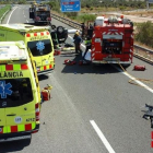 Dos víctimas mortales y siete heridos de diversa consideración en el accidente de la AP-7 en la Aldea