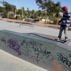 Imagen de un 'skater' al 'Skate-Park' del Parc del Francolí.