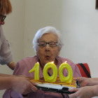 Maria Paz Arias celebra los cien años en Tortosa