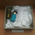 Imagen de las granadas encontradas en un piso de Salou.
