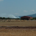 El incendio ha movilizado un medio aéreo y siete terrestres.