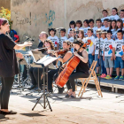 Imagen de una de las últimas actuaciones de los alumnos de la Escuela de Música del Morell.