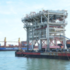 El Puerto de Tarragona exporta módulos de maquinaria industrial a Anvers