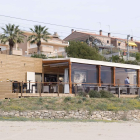 Imatge de la guingueta situada a la platja de la Savinosa, inaugurada l'any 2015.