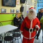 Papá Noel ha sido el protagonista de la fiesta.