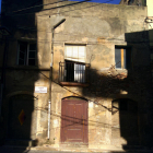 La fachada de la casa, el número 6 del carer del Notario Albiñana.