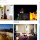 Captura de pantalla del portal web d'Airbnb quan es procedeix a buscar pisos turístics a la ciutat de Tarragona.