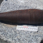 Imagen de archivo de una granada de mortero de la Guerra Civil.