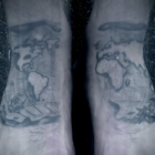 Imatge delspeus tatuats de Juan Muñiz.